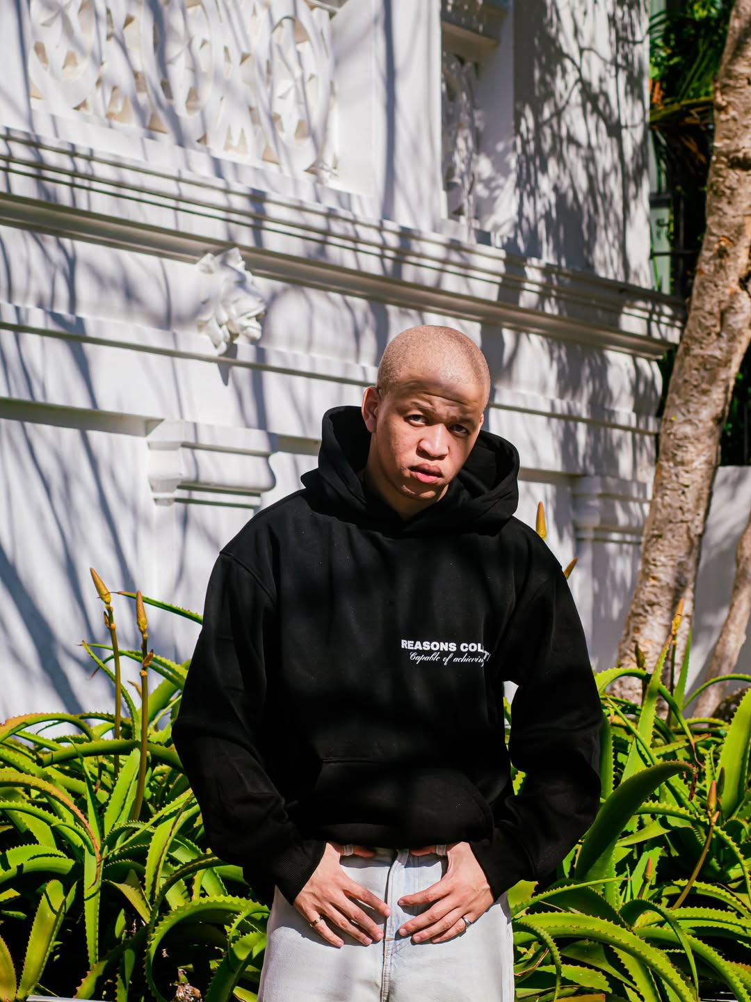 Reasons Collection Hoodie — front, daylight